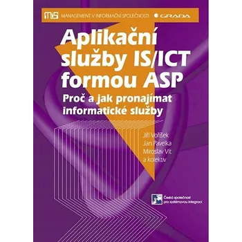 Kniha Aplikační služby IS/ICT formou ASP Ekniha