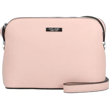 Kabelka Módní dámská crossbody kabelka Delami Glamore, růžová