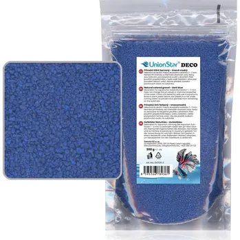 Akvarijní štěrk tm. modrý 300 g DECO