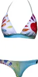 Dámské plavky RAS T13335 WHITE/BLUE 46