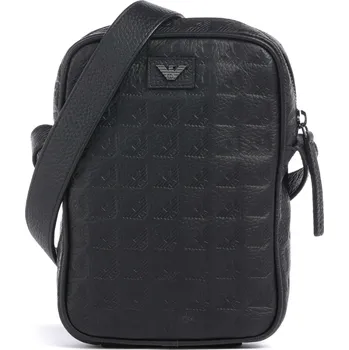 Emporio Armani New Minorca - Kabelka přes rameno v černá, kůže, 222363 | Kabelky pro ženy & muže