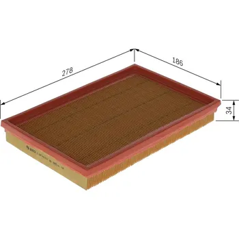 Vzduchový filtr Vzduchový filtr BOSCH F 026 400 574