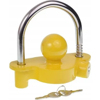Příslušenství pro přívěs Zabezpečení přívěsu Deluxe-50 mm + 2 klíče 43407H