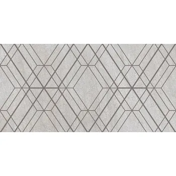 Obklad Quarzit - obkládačka dekor rektifikovaný 29,8x59,8 šedá, tl. 9 mm DDTSR737