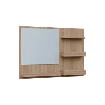 RE NÁS - 600 nástěnka, 600x600x78, dub bardolino