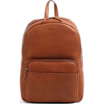 turistický batoh Burkely Antique Avery Batoh 42cm, 13L, koňaková, kůže, 167625