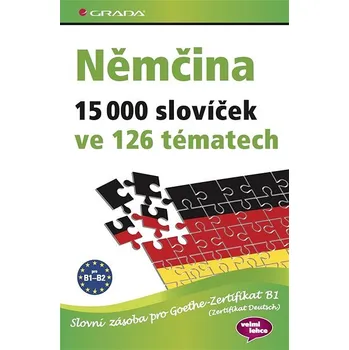 Kniha Němčina 15 000 slovíček ve 126 tématech Ekniha