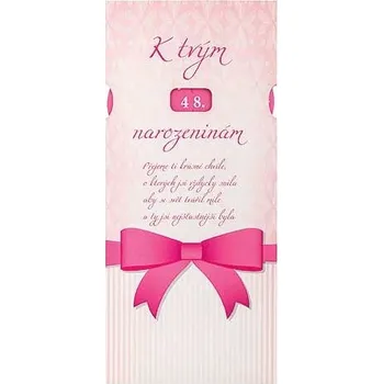 Cukrovinka Narozeninová čokoláda 2v1 – originální dárek pro ženu