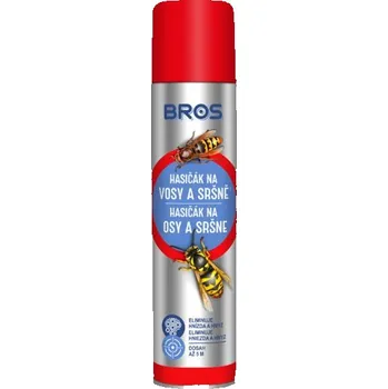 Pesticid BROS spray proti vosám a sršňům, hasičák 600 ml
