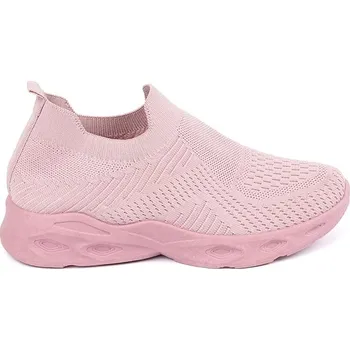 Dámské tenisky Pěkné tenisky dámské růžové na platformě 40