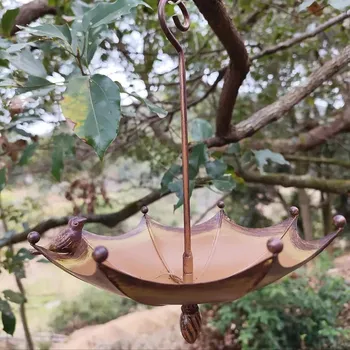 Zahradní dekorace BAF Závěsné kovové zahradní pítko Slunečník