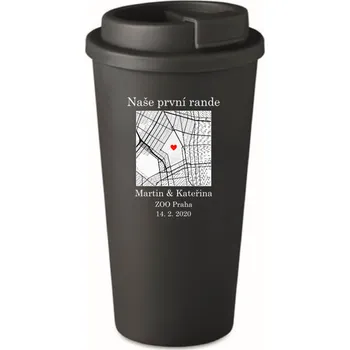 Termohrnek Personalizovaný termohrnek s mapou