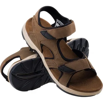 Pánské sandále Hi-Tec Lucibel pánské sandály Barva: dark brown/black, Velikost: 46