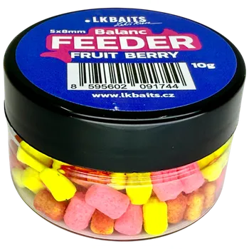 Návnadová surovina LK Baits Balanc Feeder 5x8 mm 10 g - Fruit Berry