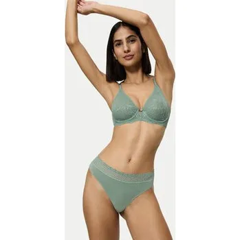 Kalhotky Triumph Kalhotky string Feel Of Modal 10219764 Zelená L