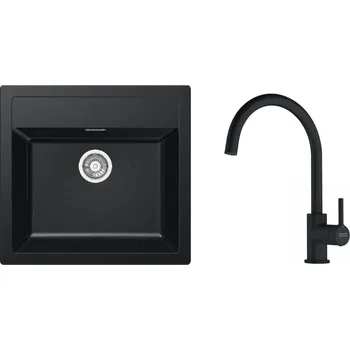 Kuchyňský dřez Franke SID 610 černá+FC 6018.901 143.0687.310