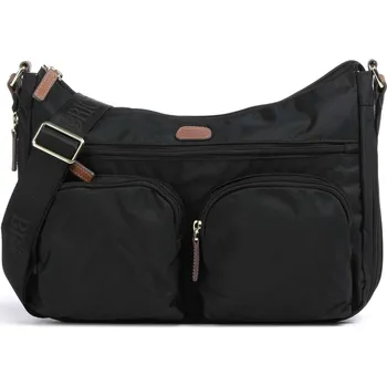 Brics X-Collection - Taška přes rameno v černá, nylon, 121887 | Kabelky pro ženy & muže
