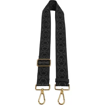 Coccinelle Nastro Monogram - Popruh na kabelky v antracitová, umělé vlákno, 224237 | Kabelky pro ženy & muže