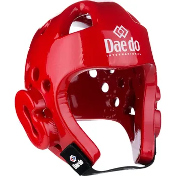 Chránič hlavy na box a bojový sport Přilba Daedo WT - červená, PRO20553R L