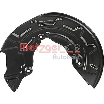 Brzdový kotouč Ochranný plech proti rozstřikování, brzdový kotouč METZGER 6115490