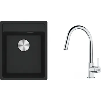 Granitový dřez Franke MRG 610-37 RTL matná černá+FS 3229.031 114.0700.692