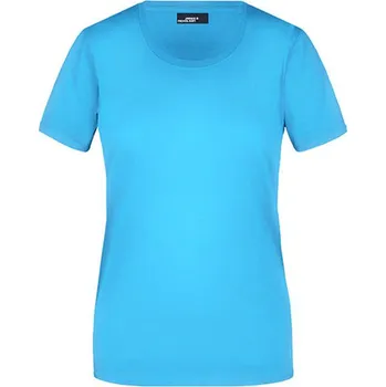 Dámské tričko James&amp;Nicholson Dámské triko JN901 Aqua L