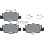 Sada brzdových destiček, kotoučová brzda TEXTAR 2466401