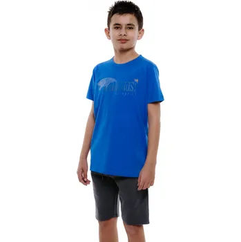 Chlapecké tričko s krátkým rukávem AUTHORITY-T-MONGOOSE B Modrá 140/146