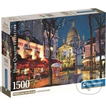 Puzzle Puzzle Montmartre, Paříž - Clementoni Clementoni