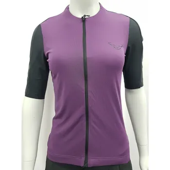 cyklistický dres Dres Dynafit Ride Light S/S FZ W royal purple 2025 Barva: fialová / černá, Velikost: M