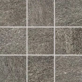 Obklad Quarzit - dlaždice rektifikovaná 9,8x9,8 hnědá, tl. 9 mm DAR11736