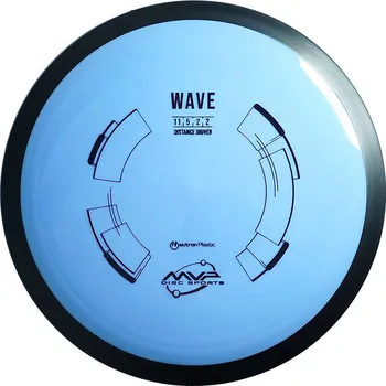 Disc golf MVP Disc Sports Neutron Wave 162g Modrá