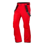 Northfinder Pánské lyžařské kalhoty s kšandami ISHAAN, rudá, XL
