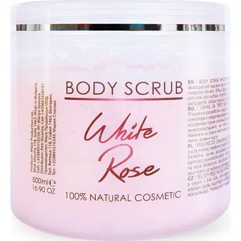 Tělový peeling Sezmar Professional Přírodní tělový peeling bílá růže 500 ml