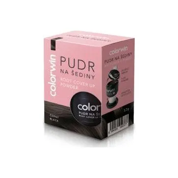 Pudr Colorwin pudr na šediny černý