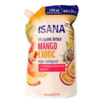 Mýdlo Isana tekuté mýdlo MANGO EXOTIC náhradní náplň MEGA 750ml