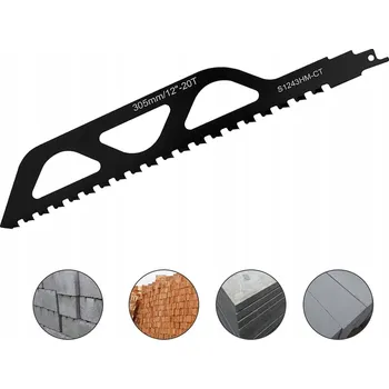 Pilový kotouč PILOVÝ KOTOUČ Z BETONU CIHLY NŮŽ ŠAVLOVÉ PILY PILA OCASKA 305 MM 12.7 MM