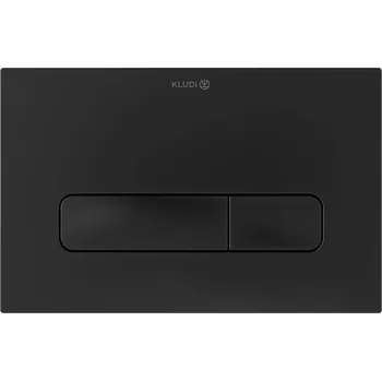 Splachovací tlačítko Kludi Unifix splachovací tlačítko pro WC černá 30PP0139