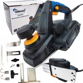 Elektrický hoblík Elektrický hoblík Ondragon 1750 W, šířka záběru 82 mm, hloubka hoblování 0-3 mm