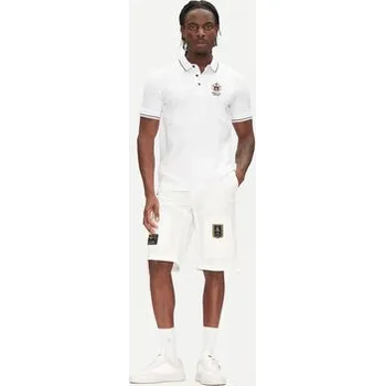 Dámské kraťasy Aeronautica Militare Šortky z materiálu 251BE041CT1122 Bílá Regular Fit 46