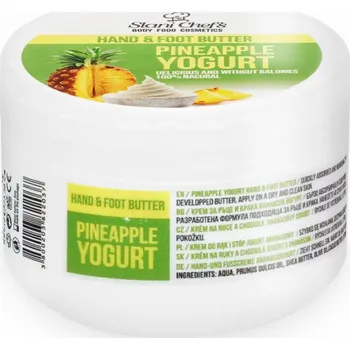 Péče o nohy Stani Chef's Přírodní krém na ruce a chodidla jogurt s ananasem 100 ml