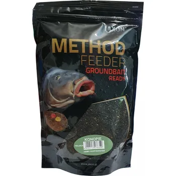 Návnadová surovina Návnada Jaxon Method Feeder Ready Konopí 750 g