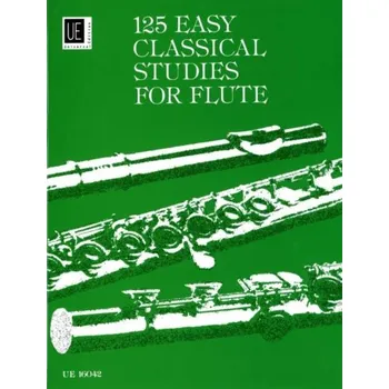 125 Easy Classical Studies for Flute (noty na příčnou flétnu)