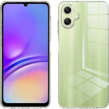 Pouzdro na mobilní telefon POUZDRO ULTRATENKÉ SLIM TPU SILIKONOVÁ GUMA PRO SAMSUNG GALAXY A06 + SKLO