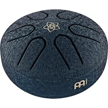 Meinl Pocket Steel 3" A Major 440hz Venus Flower/Navy Blue Tongue Drum