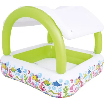 Dětský bazének DĚTSKÝ BAZÉN SE STŘÍŠKOU 143 x 143 x 123 CM 51016