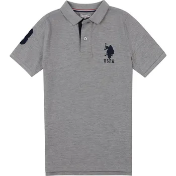 Chlapecké tričko US Polo Assn Grey G59 1115858 8-9Y