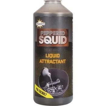 Liquid Attractant Dynamite Baits Peppered Squid 500 ml