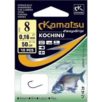 Rybářský háček HÁČKY S KAMATSU KOCHINU CEJN č. 6 50cm 10 Ks 521910306