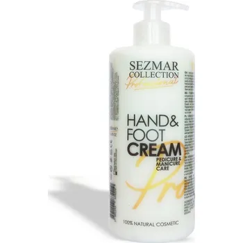 Sezmar Professional Přírodní krém na ruce a chodidla pedikura a manikura 500 ml